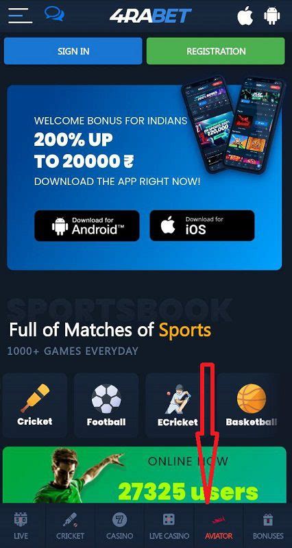 4rabet Aviator Casino Game in India .